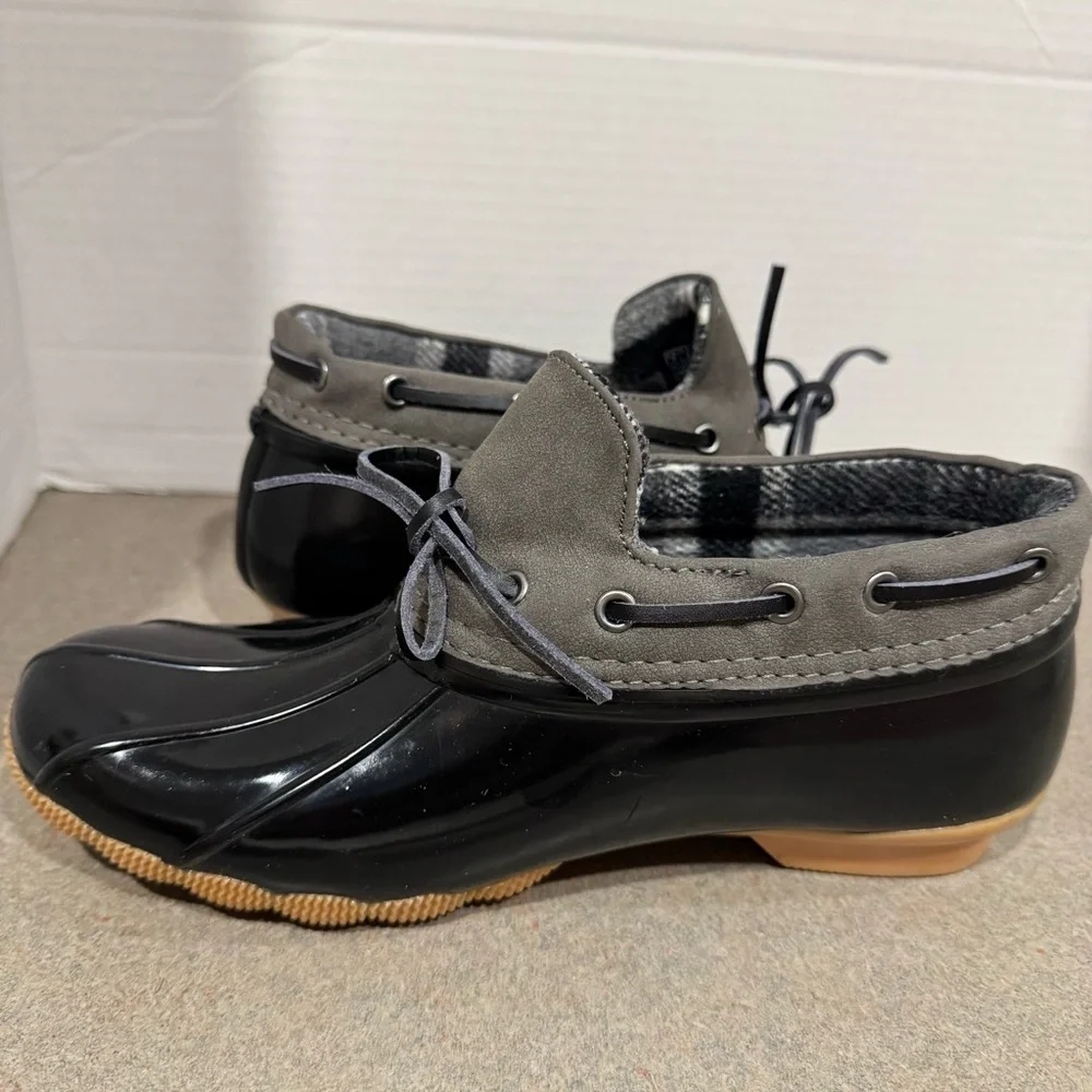 Skechers Women’s Duck Shoes Waterproof Ankle Rain Boots